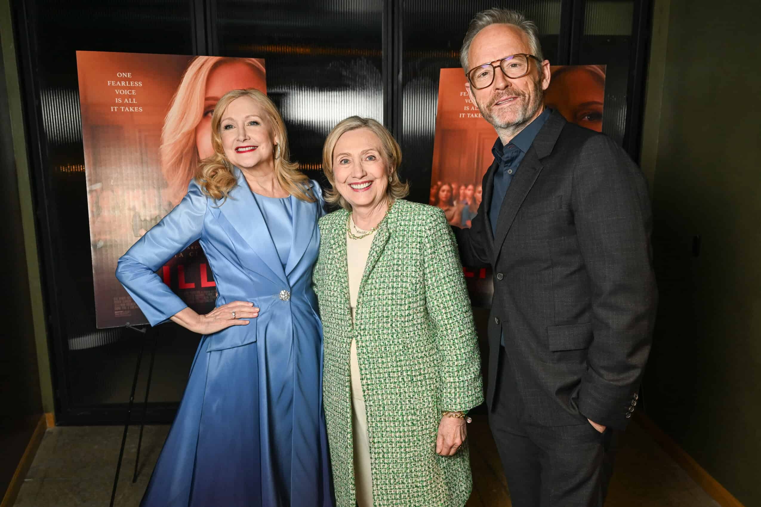 HIllary Clinton Makes Surprise Appearance at Cinema Society’s “Lilly” Premiere