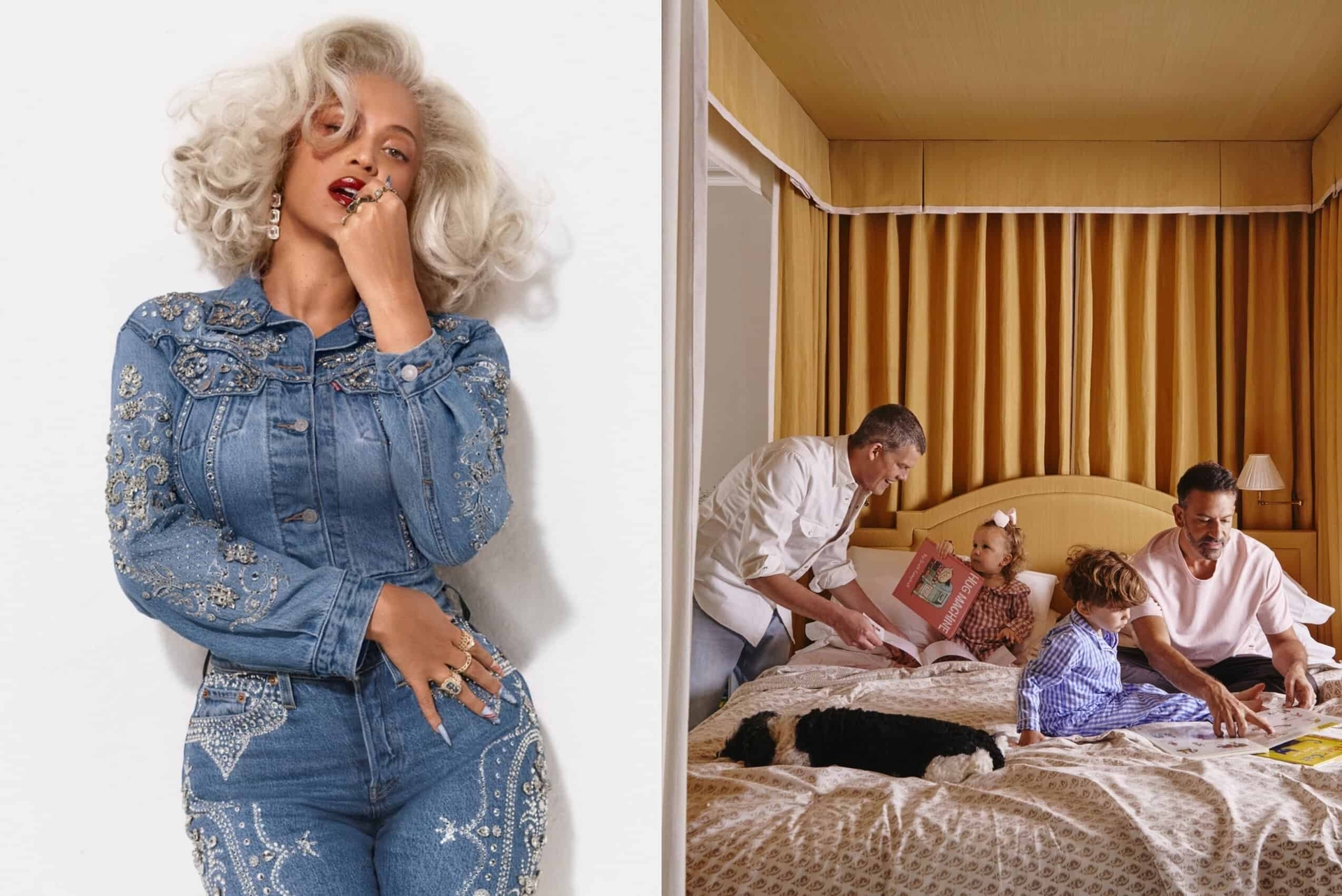 El último lanzamiento de Levi's de Beyoncé, Guess se lanza al verano, ¡y además! ¡El drama legal de Giorgio Armani!