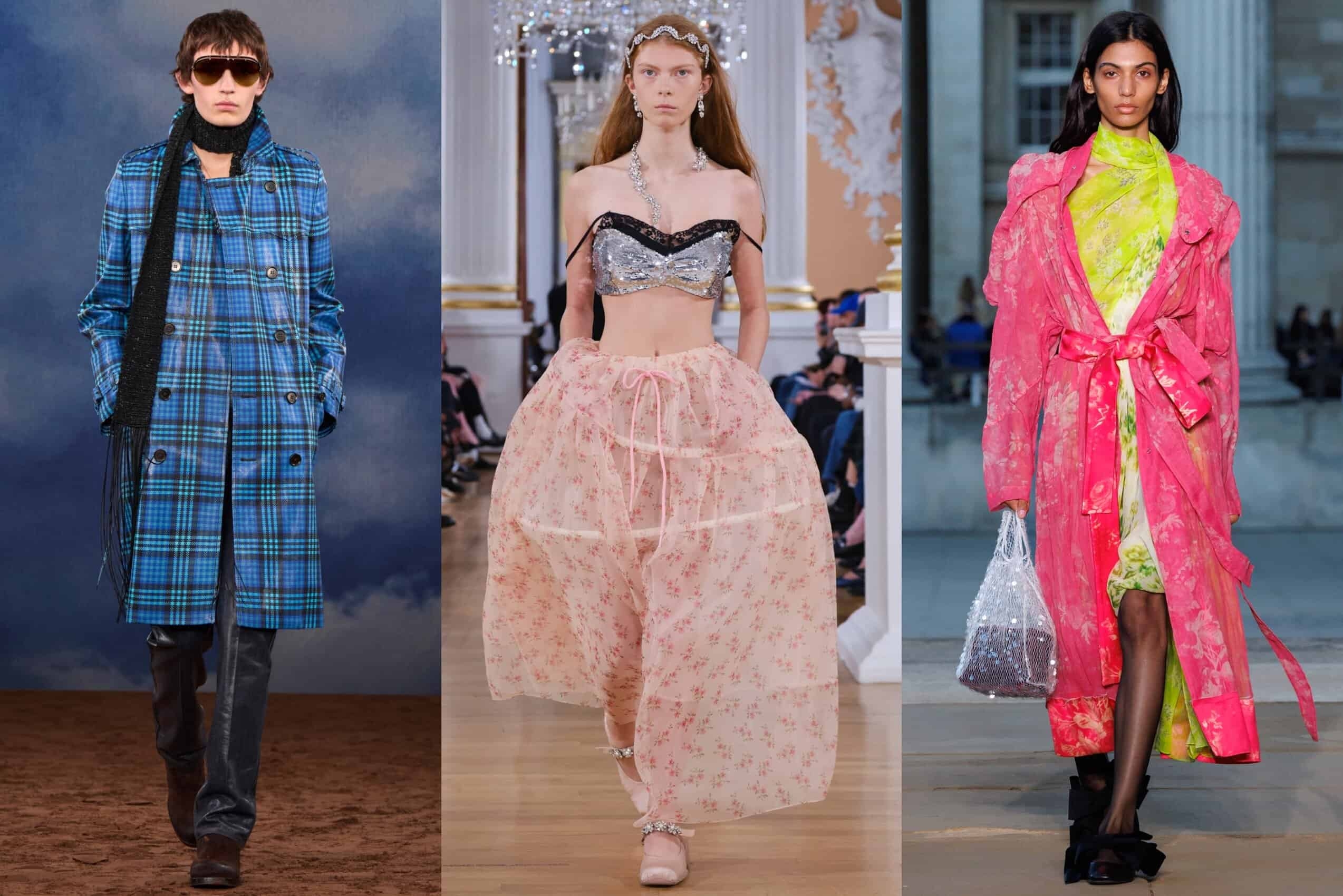 Burberry, Simone Rocha e mais se rebelam romanticamente na London Fashion Week