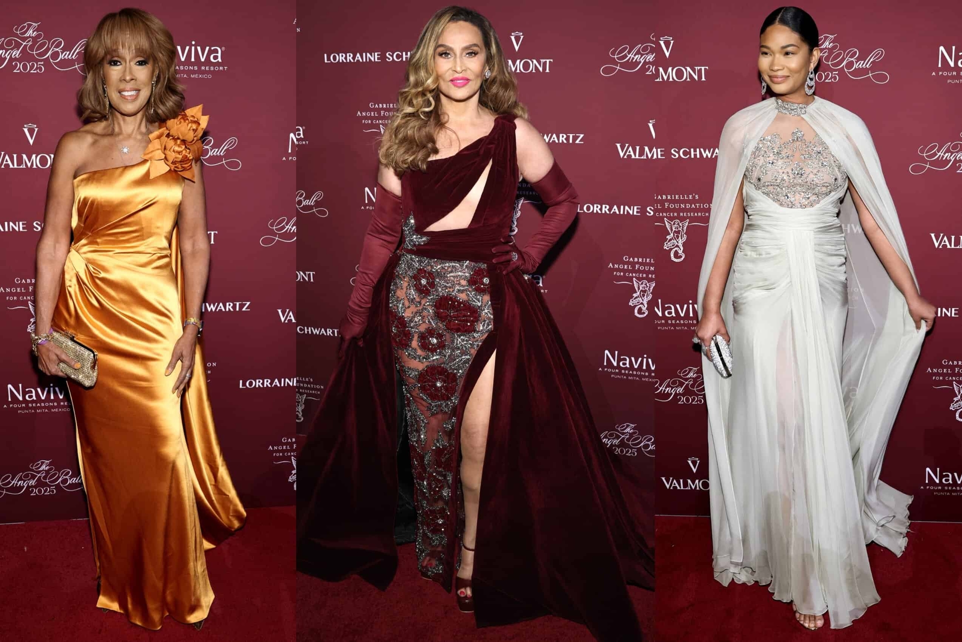 I look più abbaglianti dal red carpet dell'Angel Ball 2025