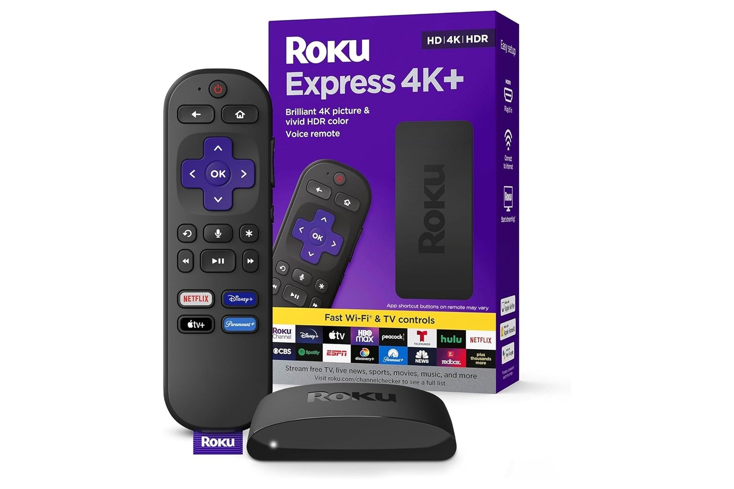 Esqueça a Amazon Fire TV, o Roku Express 4K+ acaba de se tornar a melhor oferta de streaming com 40% de desconto