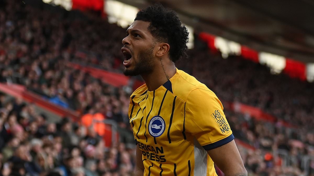 Brighton's record signing is looking like money well spent as Georginio Rutter shines again but Southampton are sinking fast after another 'disaster' of a display, writes KIERAN GILL