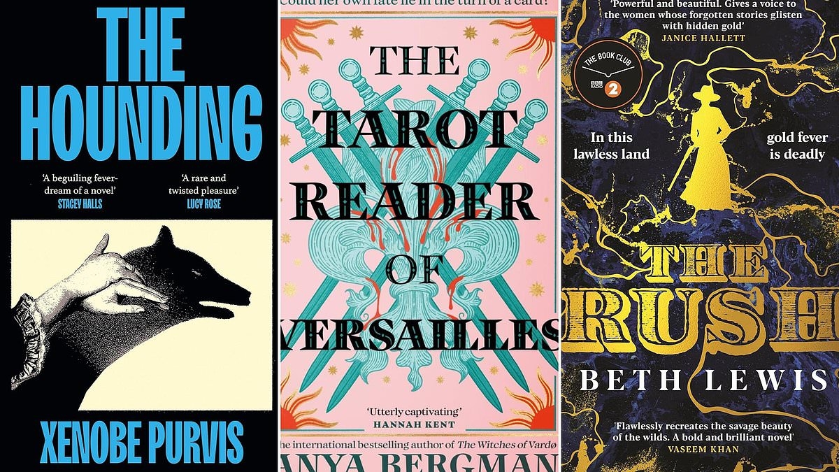 Marie-Antoinette en een woeste goudkoorts in de historische fictie van deze maand: The Tarot Reader of Versailles van Anya Bergman, The Hounding van Xenobe Purvis, The Rush van Beth Lewis