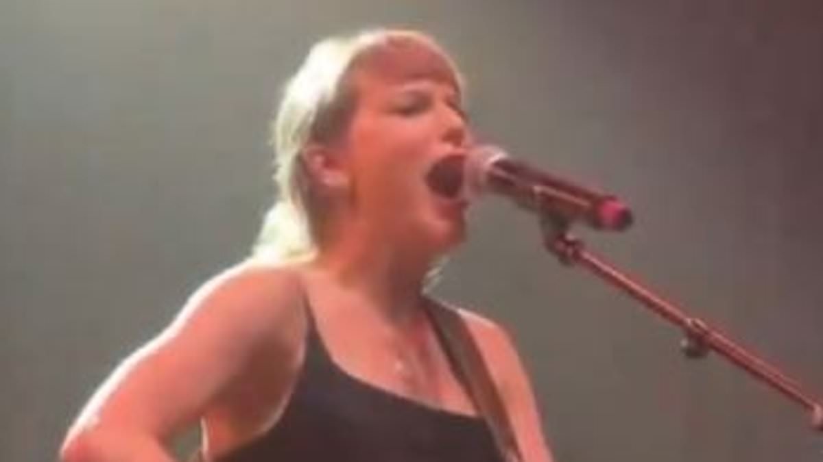 Taylor Swift makes stunning return to the stage at concert hosted by Travis Kelce in Nashville