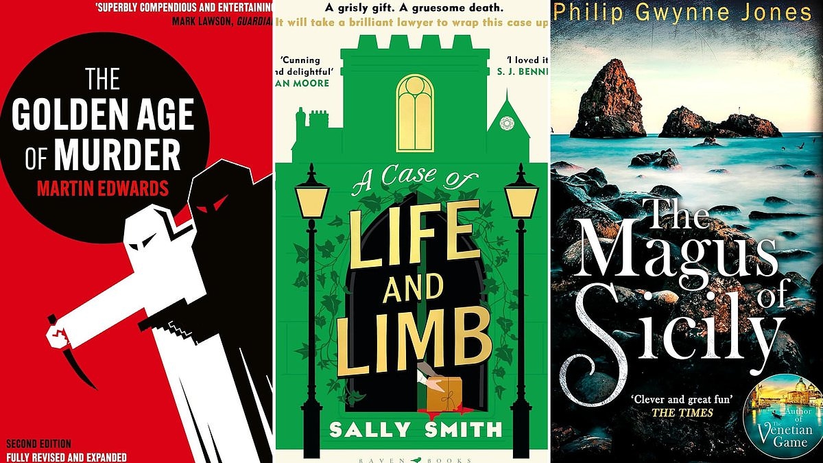 Geniet deze maand van klassieke misdaadromans: A Case of Life and Limb van Sally Smith, The Magus of Sicily van Philip Gwynne Jones en The Golden Age of Murder van Martin Edwards.