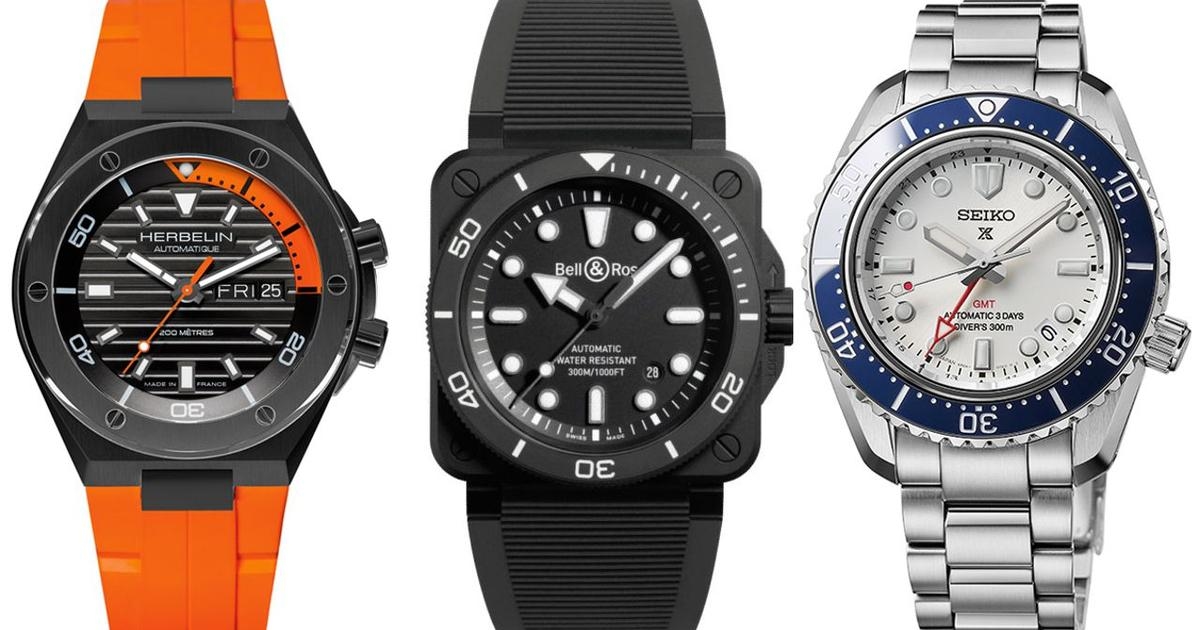 Horlogerie: les exploits des plongeuses