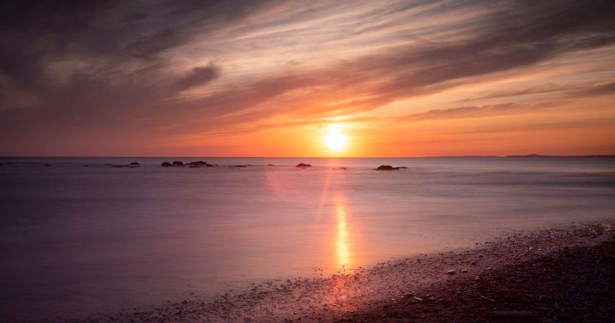 'Deserted' UK beach boasts three-miles of golden sand but getting there isn't easy