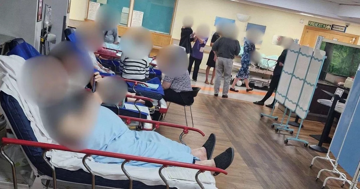 Patients being treated at Costa as it becomes ward while hospital 'full'