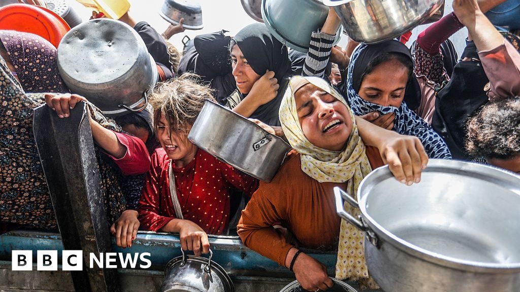 Israel denying food to Gaza is 'weapon of war', UN refugee agency head tells BBC