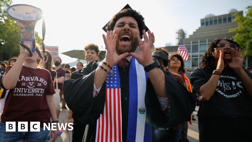 Trump suspends foreign student visas at Harvard