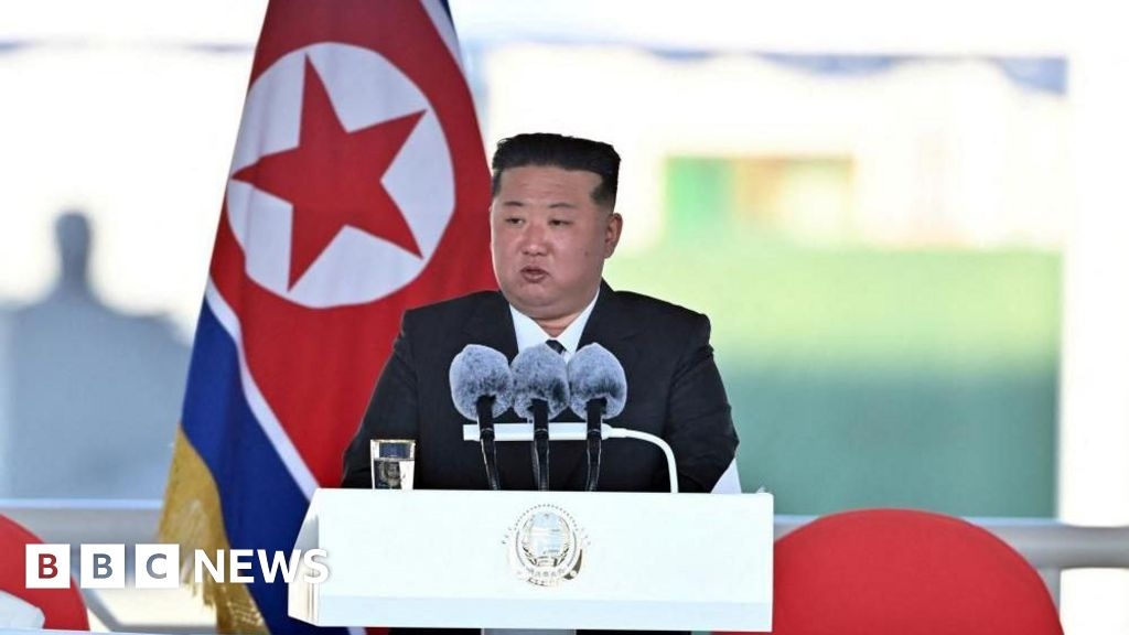 Kim della Corea del Nord condanna il "grave incidente" al varo della nave da guerra