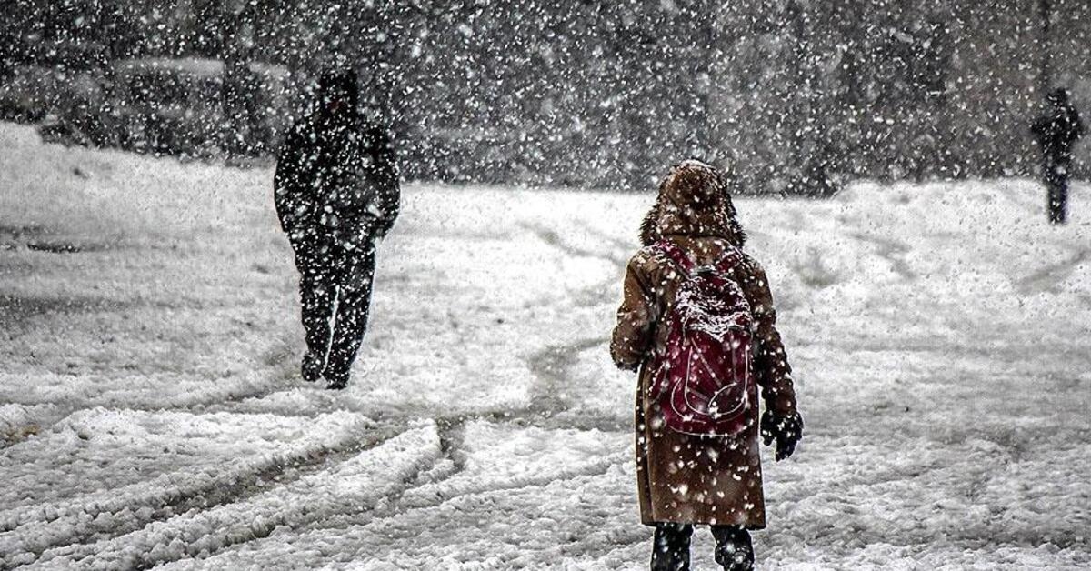 A neve é ​​um obstáculo à educação! Aqui estão as províncias onde as escolas estão fechadas...