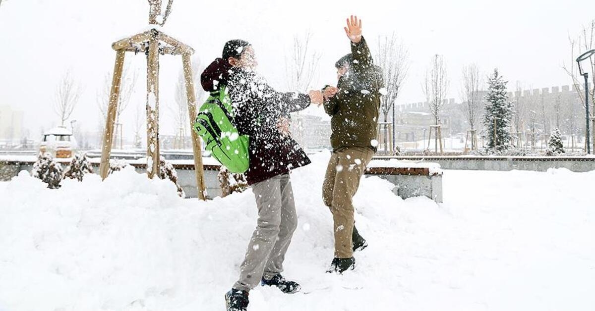 La neve è un ostacolo all'istruzione!