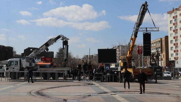 Preparations have begun in Diyarbakır ahead of the statement to be made by the DEM Party İmralı delegation