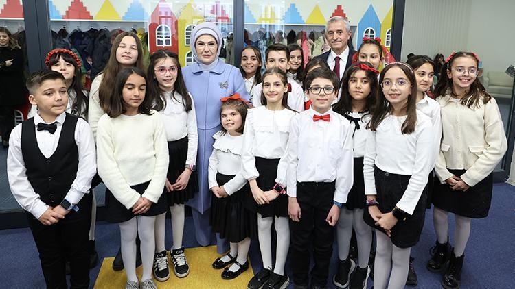 Emine Erdoğan odwiedziła Bibliotekę Narodową Şahinbeya w Gaziantep