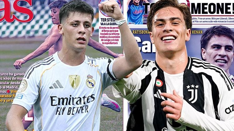 ¡AS trajo a Arda y Tuttosport trajo a Kenan a su portada!