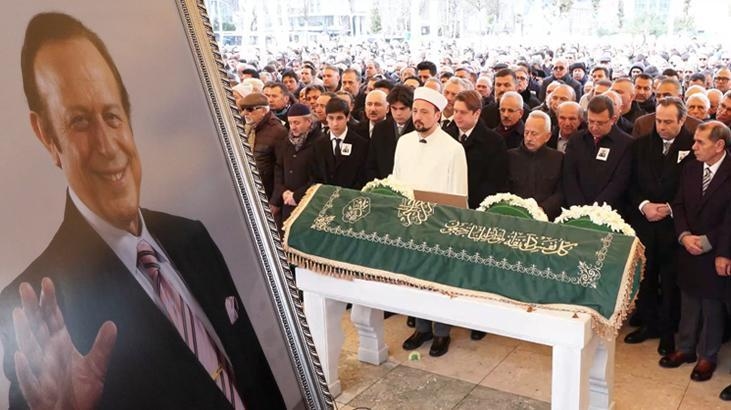 Businessman Yilmaz Ulusoy was sent off on his final journey