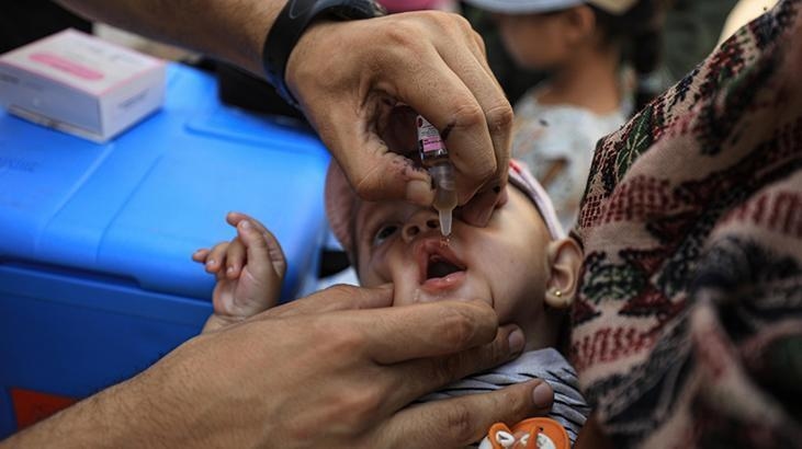 More than 602,000 children in Gaza vaccinated against polio