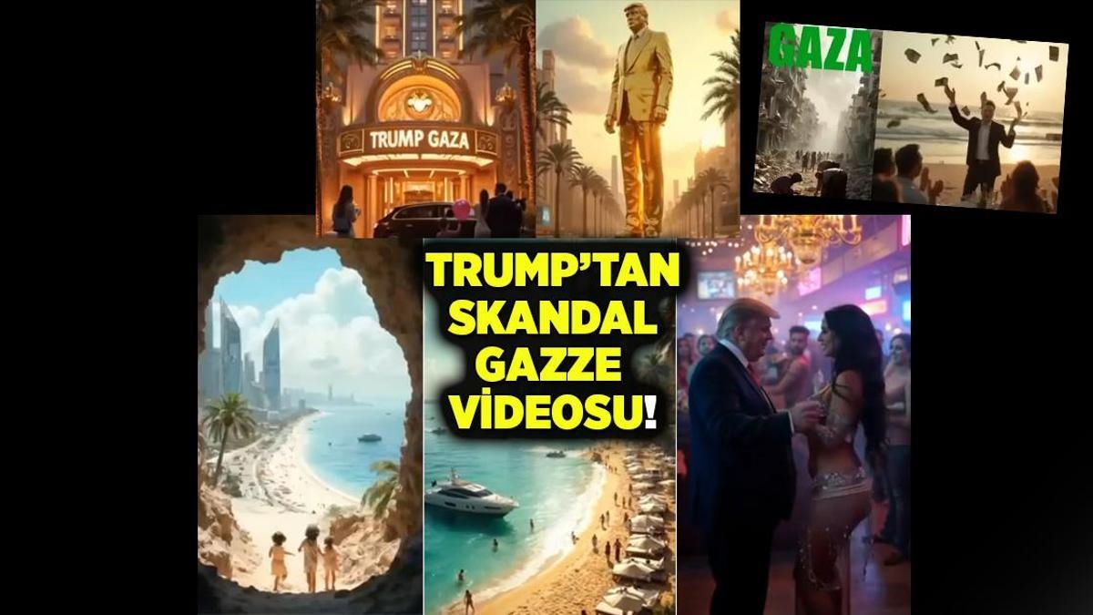 Vidéo scandaleuse de Trump : En vacances à Gaza, avec une statue en or, Musk jette de l'argent par les fenêtres !