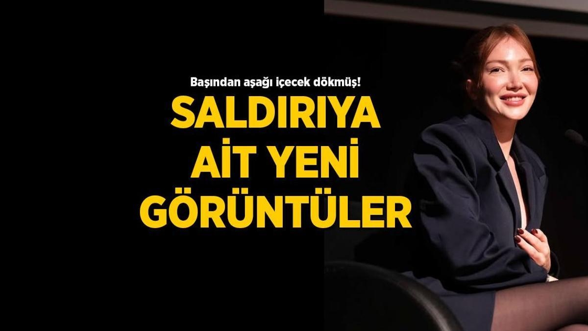 Neue Bilder vom Moment des Angriffs auf Danla Bilic! Er hat sich ein Getränk über den Kopf verschüttet