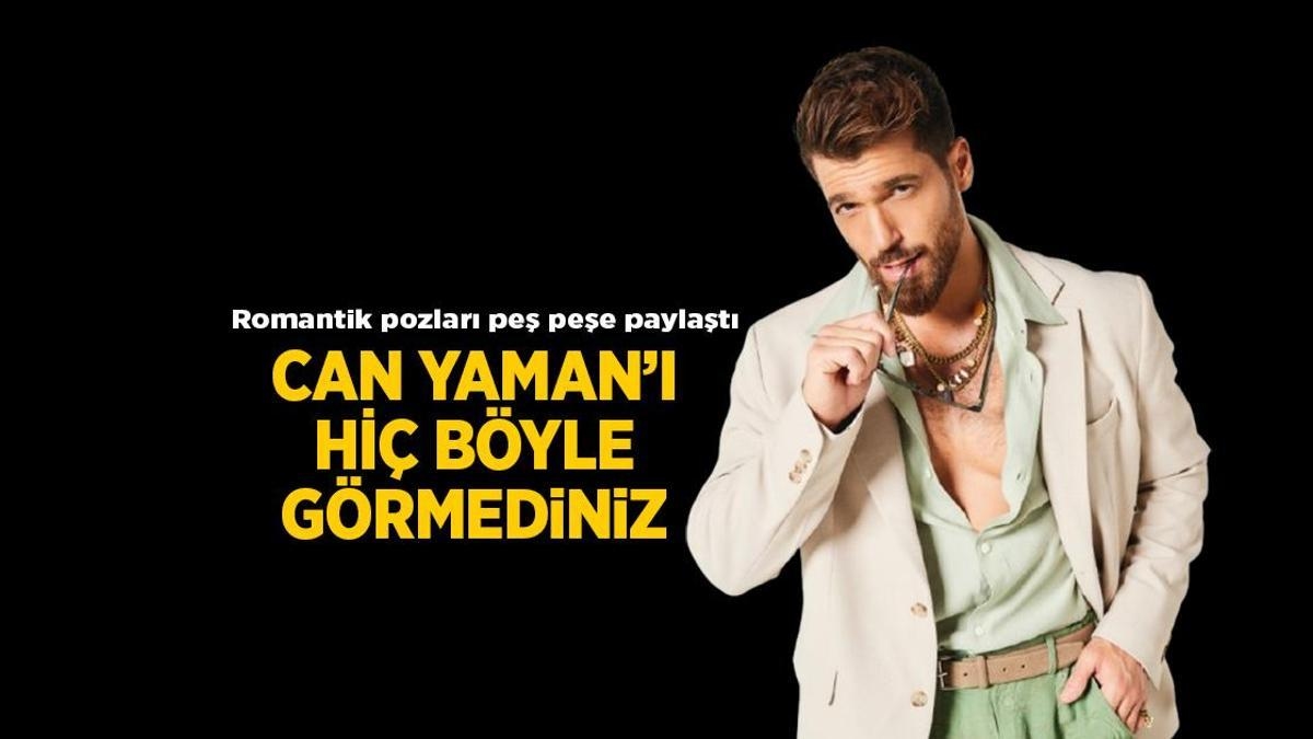 Laatste nieuws: Nieuwe liefdevolle poses van Can Yaman en zijn vriendin Sara Bluma