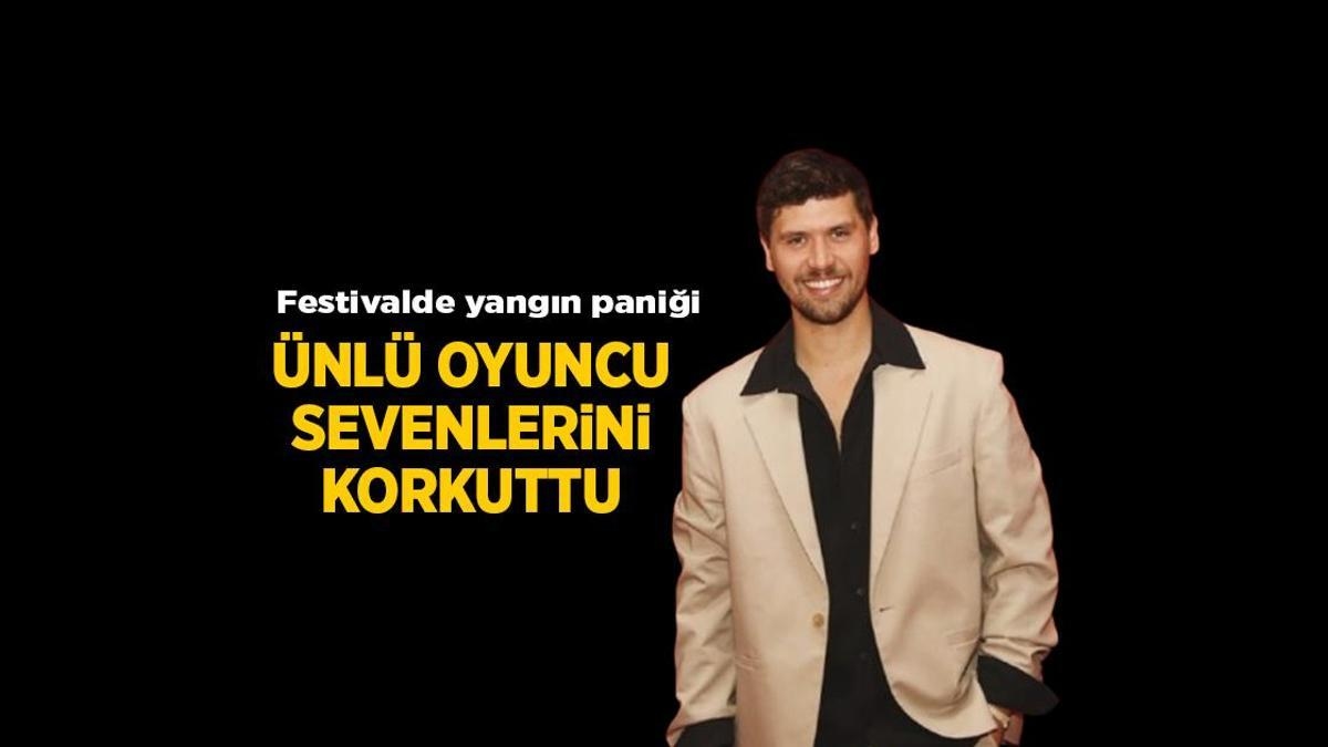 Son Dakika Haberi: Tomorrow 2025 sahnesinde yangın! Oyuncu Serhan Onat Instagram'dan açıkladı