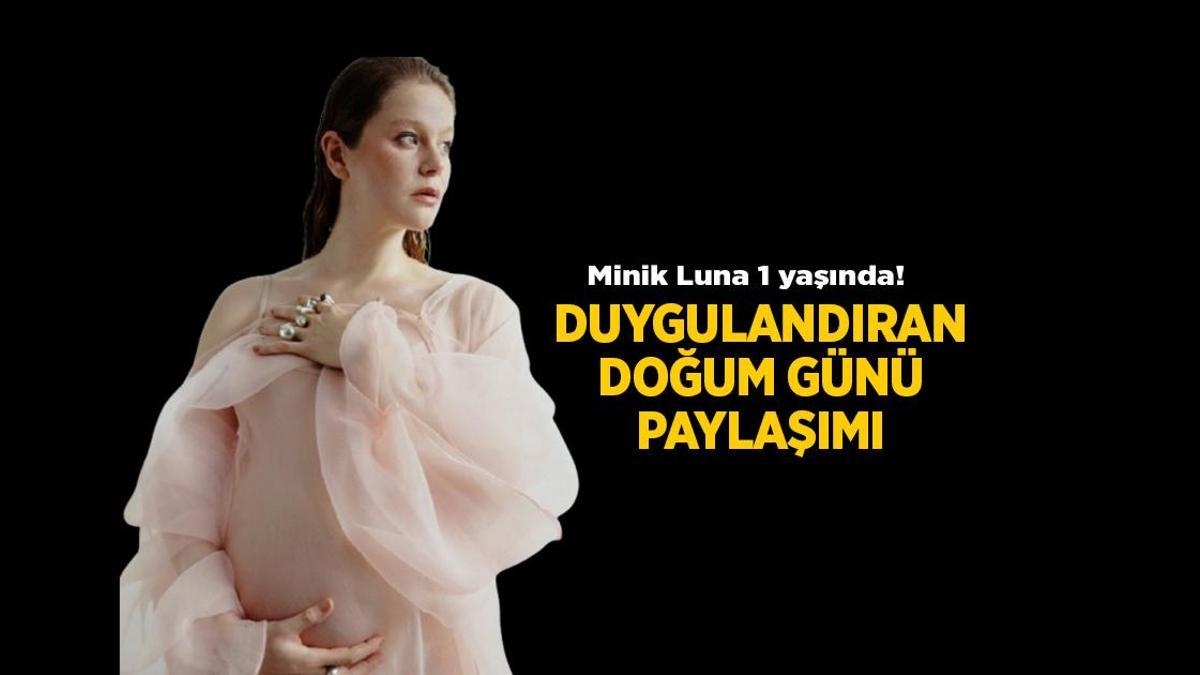 Son Haberler: Burcu Biricik'in kızı Luna 1 yaşında! İşte kızının son hali...