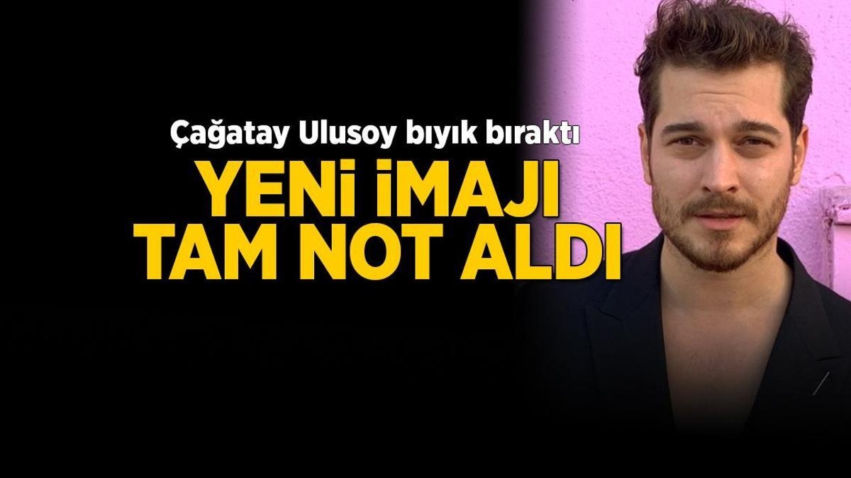 Zo heb je Çağatay Ulusoy nog nooit gezien! Hij liet een snor staan en zijn nieuwe look kreeg alle punten.