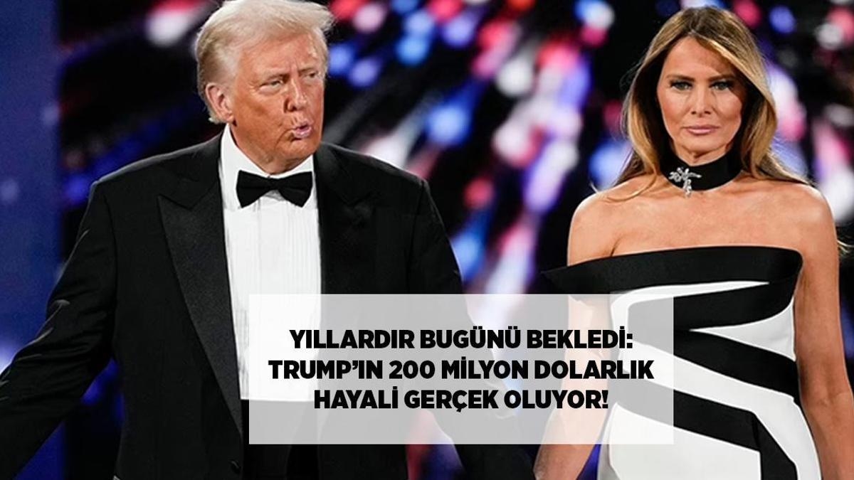 HIJ WACHTTE JAREN OP VANDAAG: TRUMPS DROOM VAN 200 MILJOEN DOLLAR WORDT UIT!