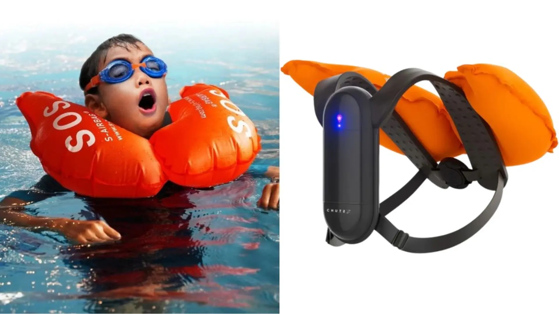 The invention that prevents drowning: this smart vest activates itself and gets you out of the water in seconds.