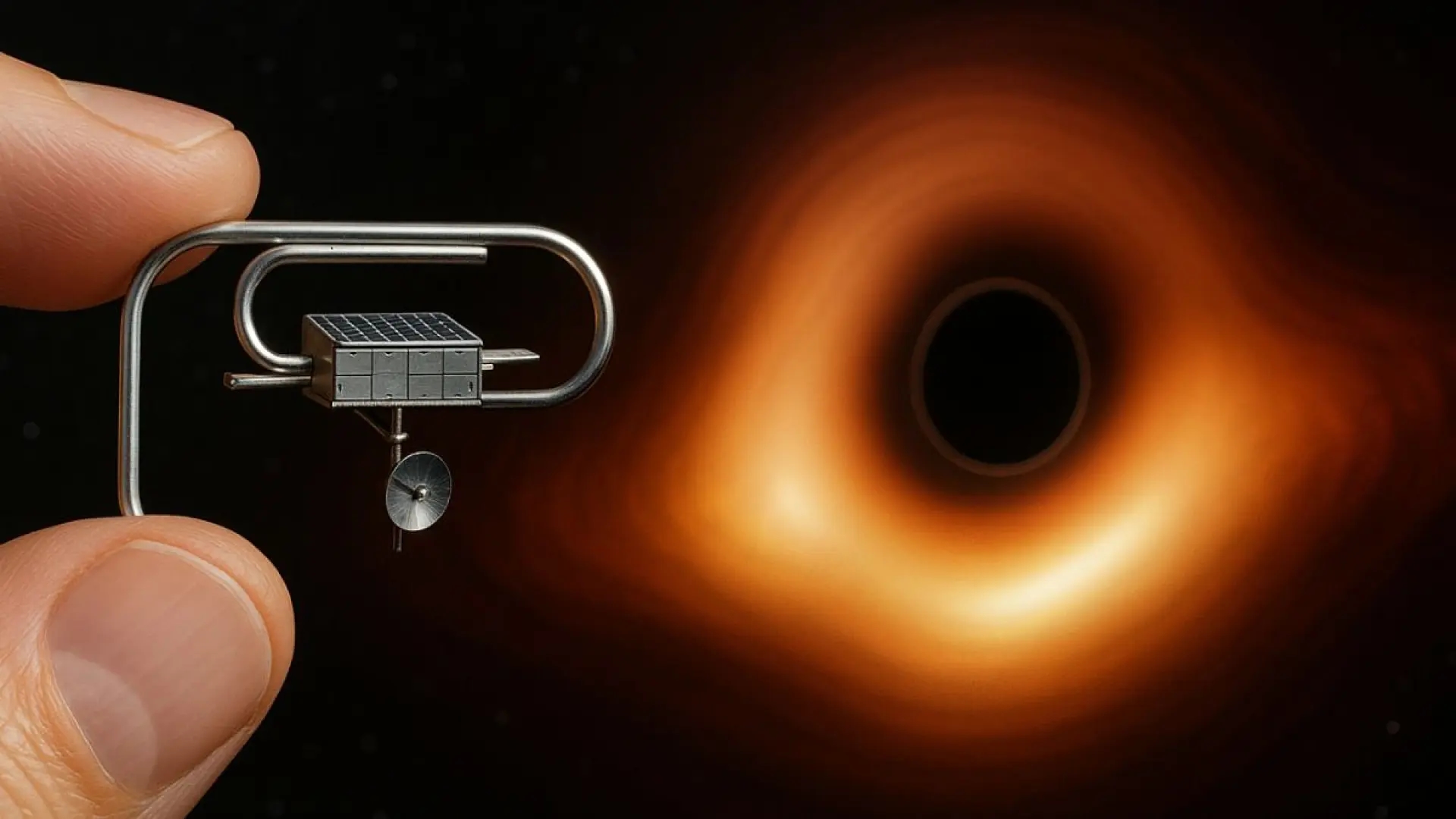 Het gekke idee van een astrofysicus: een klein ruimtevaartuig creëren om zwarte gaten te bestuderen