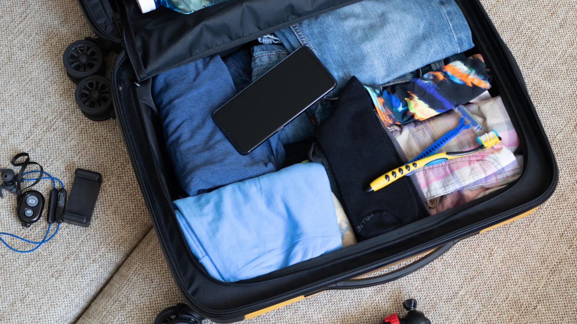 Inpaktips: Dit zijn de items die het vaakst worden vergeten in uw reisbagage.