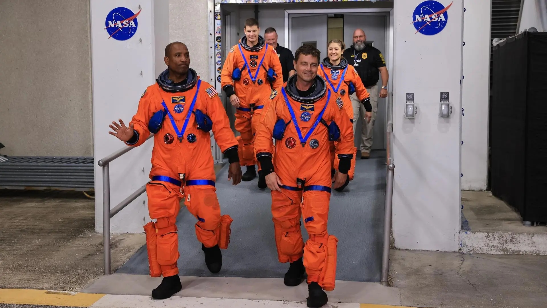 Los astronautas de Artemis II recrean una situación de emergencia por si falla el lanzamiento de la nave Orion
