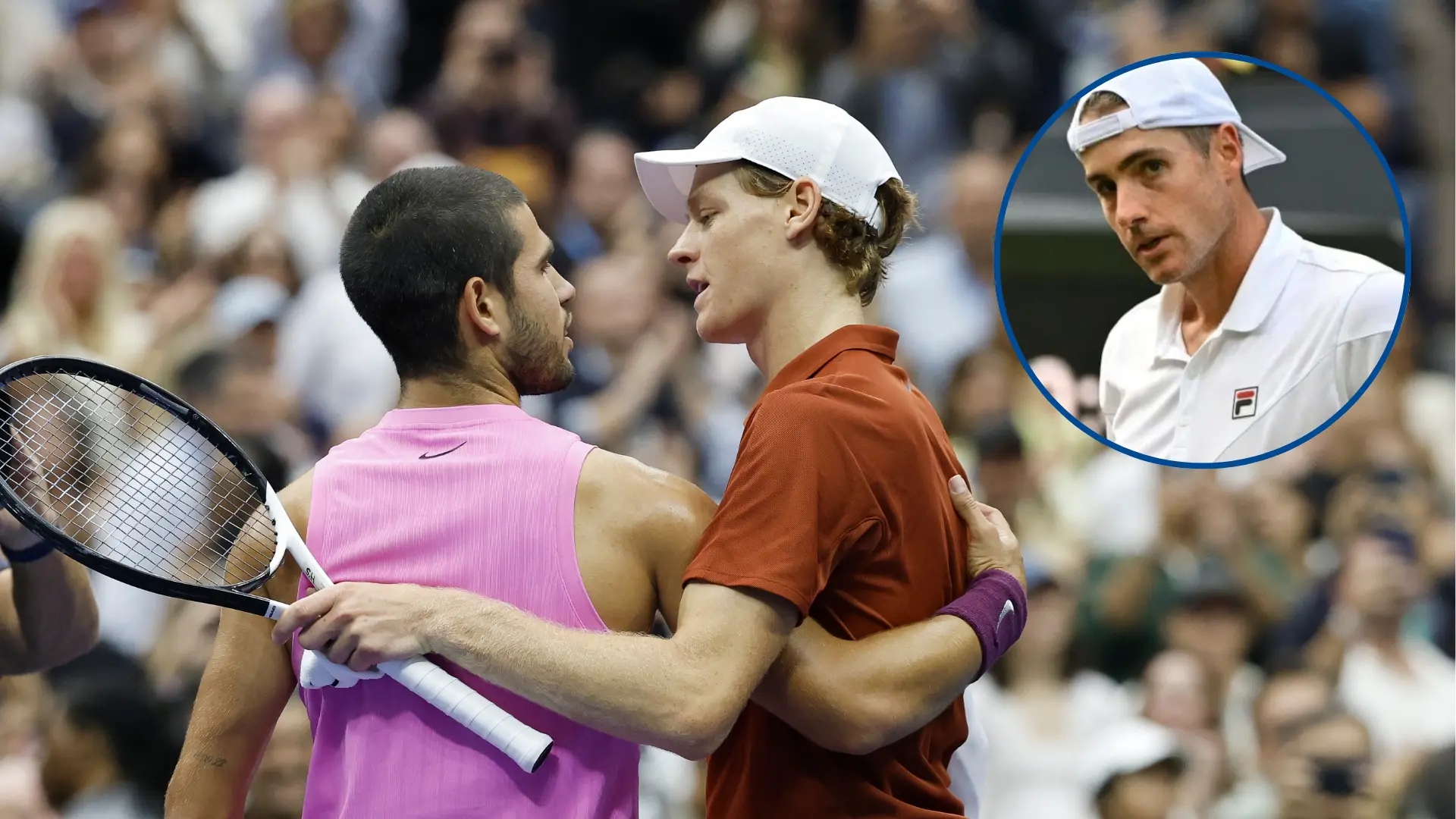 Tennis icon John Isner favors Alcaraz over Sinner to win the Career Slam: "It's strange he hasn't done it already."