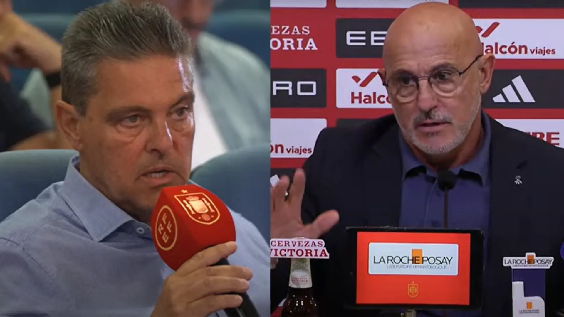 Luis de la Fuente'nin bir gazeteciyle gergin karşılaşması: "Hiç futbol oynadın mı?"