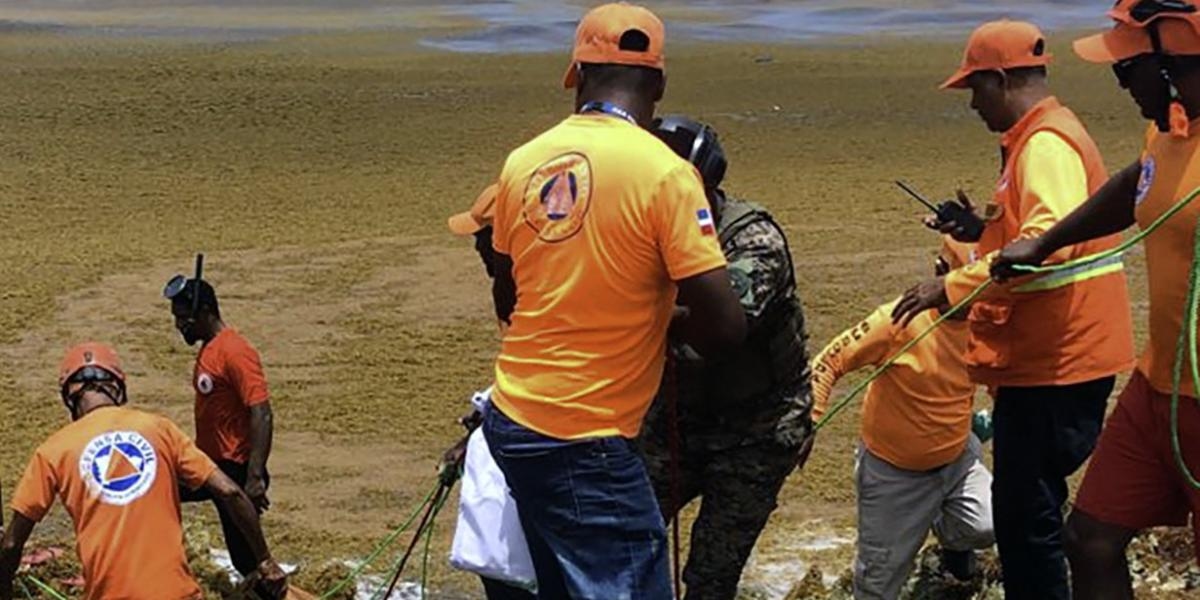 Sargassum and Saharan dust hamper search for missing Dominican shipwreck victims