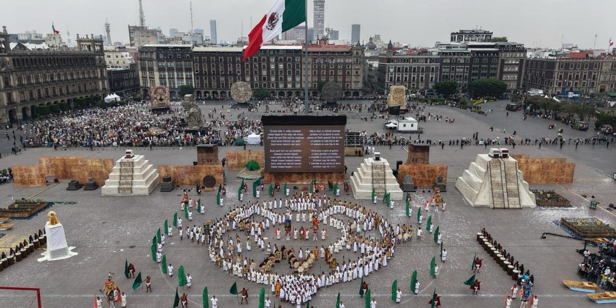 Celebrazione del 700° anniversario della fondazione di Messico-Tenochtitlan