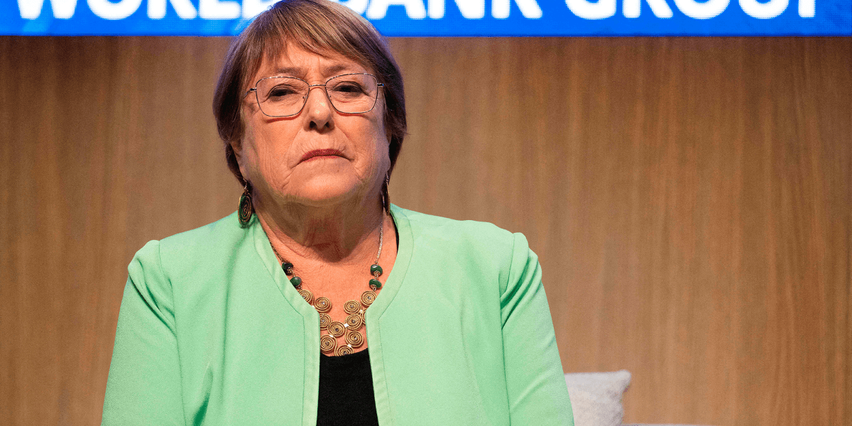 Bachelet warns of democratic setbacks and their impact on women's rights