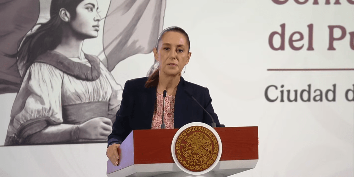 Sheinbaum insiste que Mayo deve acompanhar as declarações com evidências