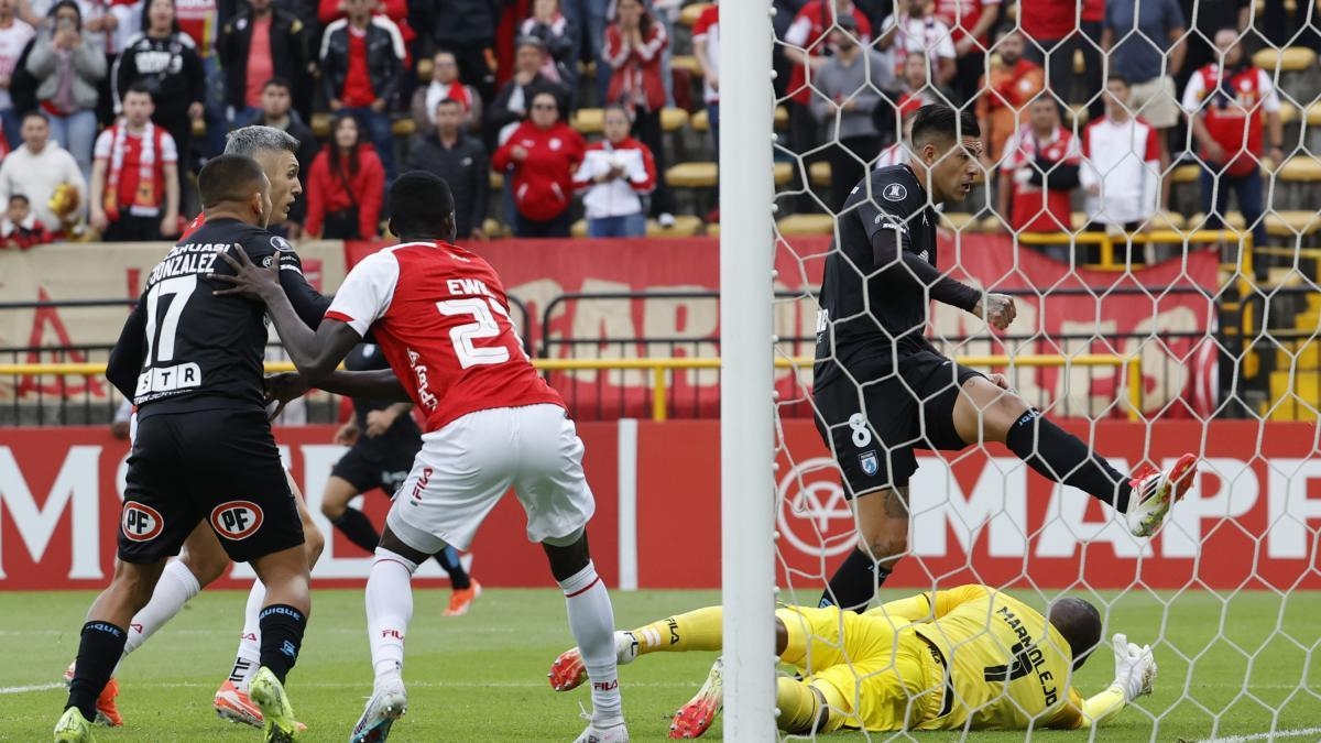 Santa Fe rozó el milagro y se ahogó en la orilla: eliminado de la Copa Libertadores; los goles