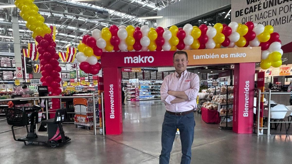 Makro setzt sich mit ganzer Kraft für den kleinen Verbraucher ein; Nicolás Tobón, sein Manager, verrät, wie er es machen wird