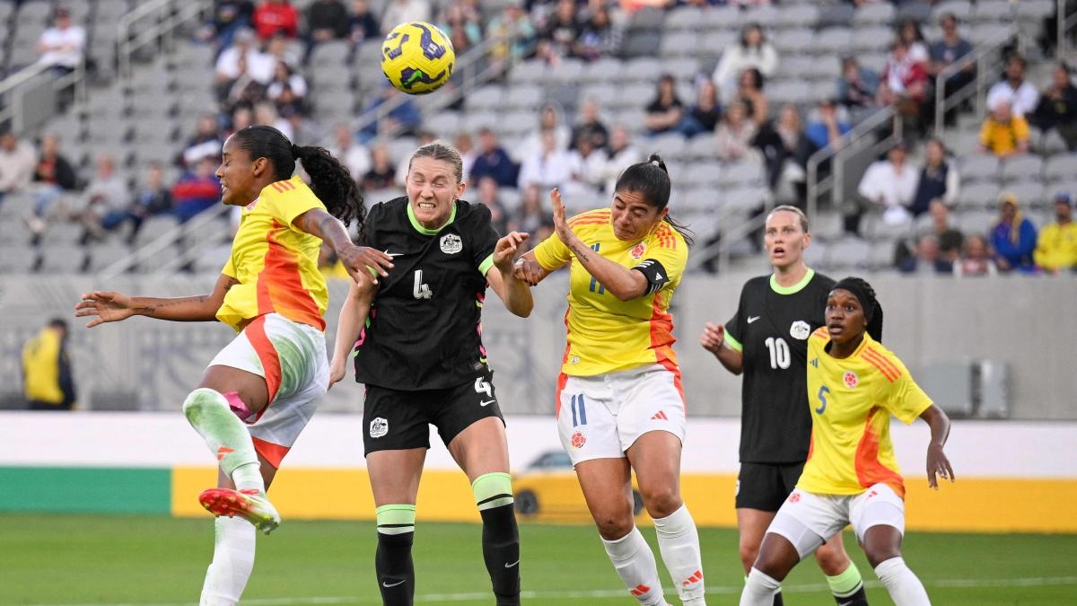 Colombia liet een goede smaak achter en versloeg Australië ruimschoots, in de slotfase van de SheBelieves Cup