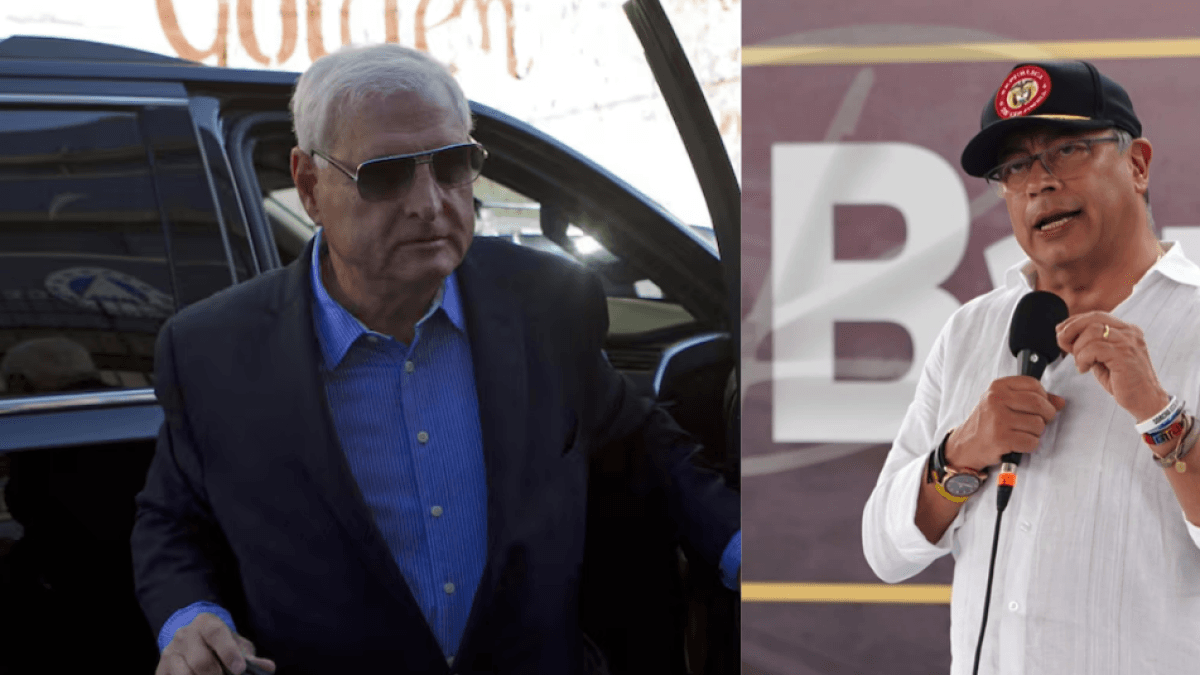 Dies sagte Präsident Gustavo Petro über Ricardo Martinelli, bevor er ihm politisches Asyl gewährte.