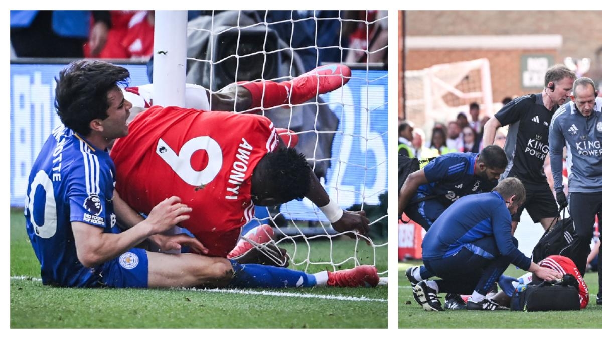 Nottingham futbolcusu Taiwo Awoniyi, sahada geçirdiği ciddi bir kazanın ardından acil ameliyata alındı ​​ve komaya girdi: video