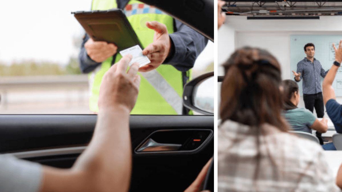 How long do you have to take a traffic violation education course and not pay late fees?
