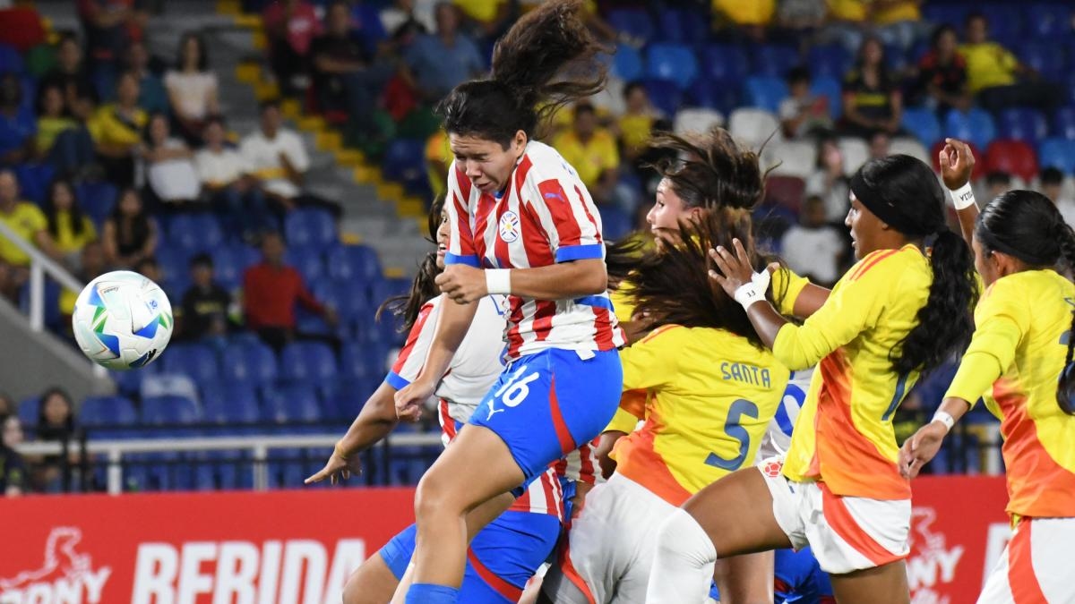 Colombia perdió contra Paraguay y ya no depende de sí misma para ser campeona del Sub-17 femenino