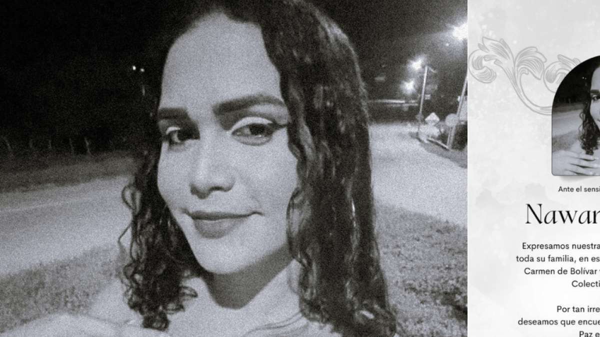 Das Innenministerium forderte eine rasche Untersuchung des Transfeminizids von Nawar Jiménez in Bolívar.