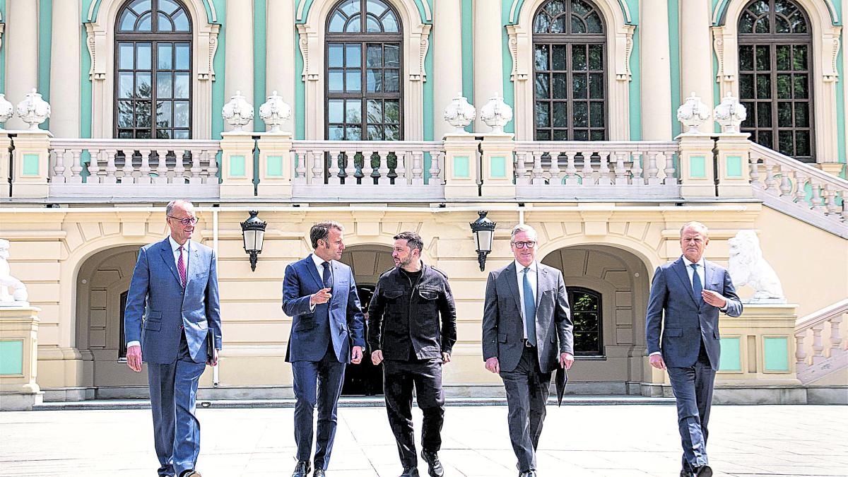Le quatuor de dirigeants européens qui veut devenir la voix de l'Occident