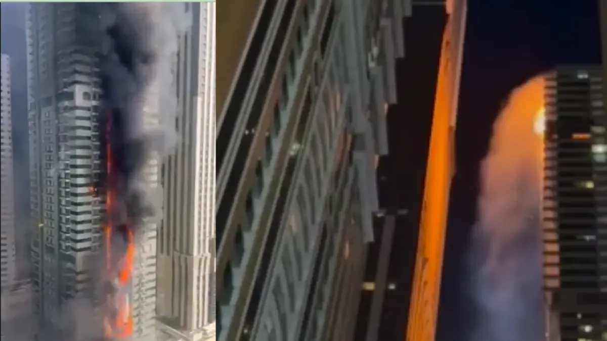 Incendio consumió edificio en Dubái donde vivían colombianos: 'Se nos quemaron las maletas y todos los documentos'