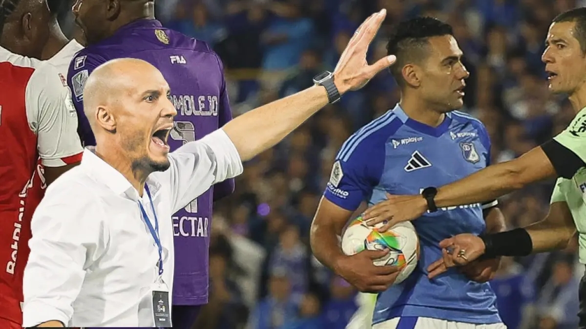 David González, extremely harsh against Andrés Rojas' refereeing in the derby that he lost against Santa Fe